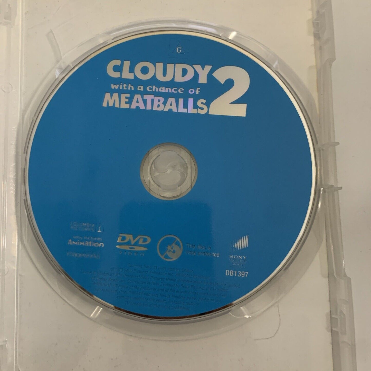 Cloudy with a Chance of Meatballs 2 (DVD, 2013) Animated Film Region 4