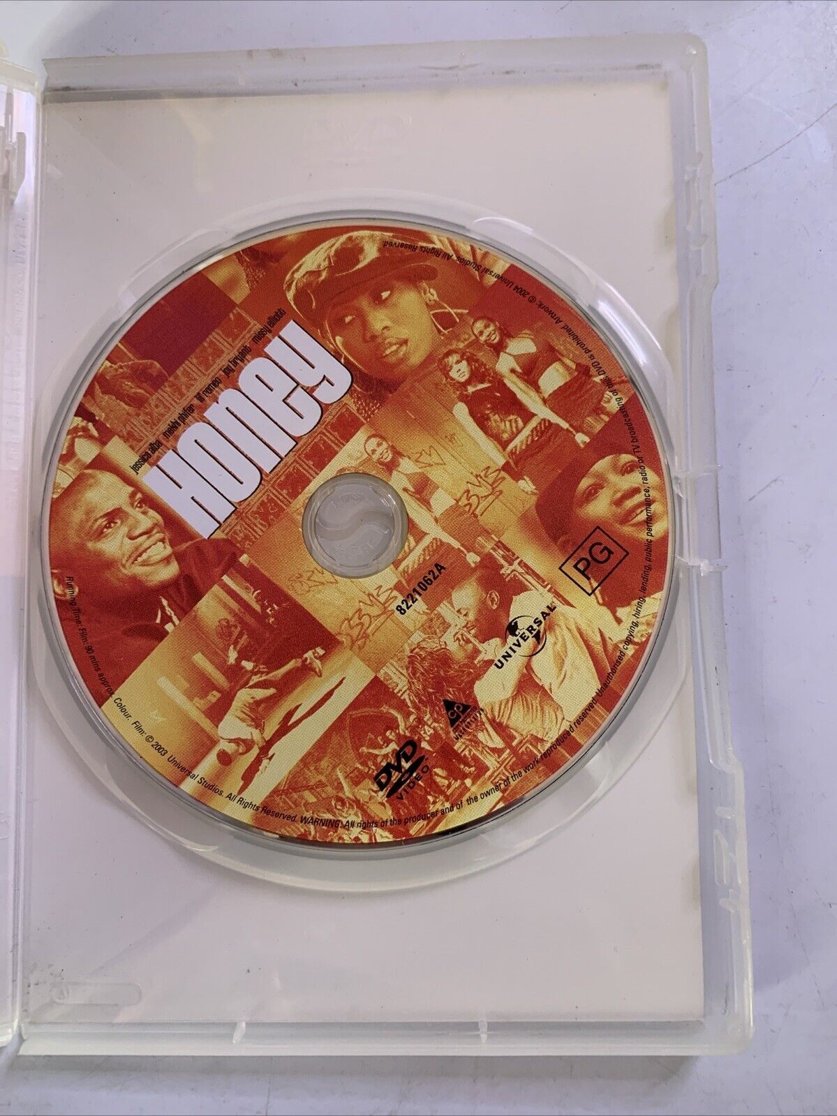 Honey (DVD, 2003) Jessica Alba Region 4