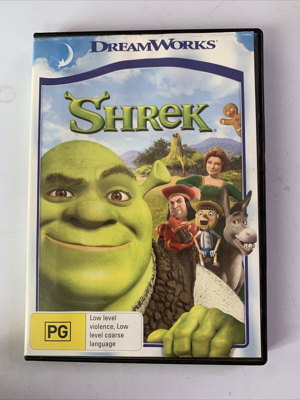 Shrek (dvd, 2001) Eddie Murphy, John Lithgow, Mike Myers, Cameron Diaz 