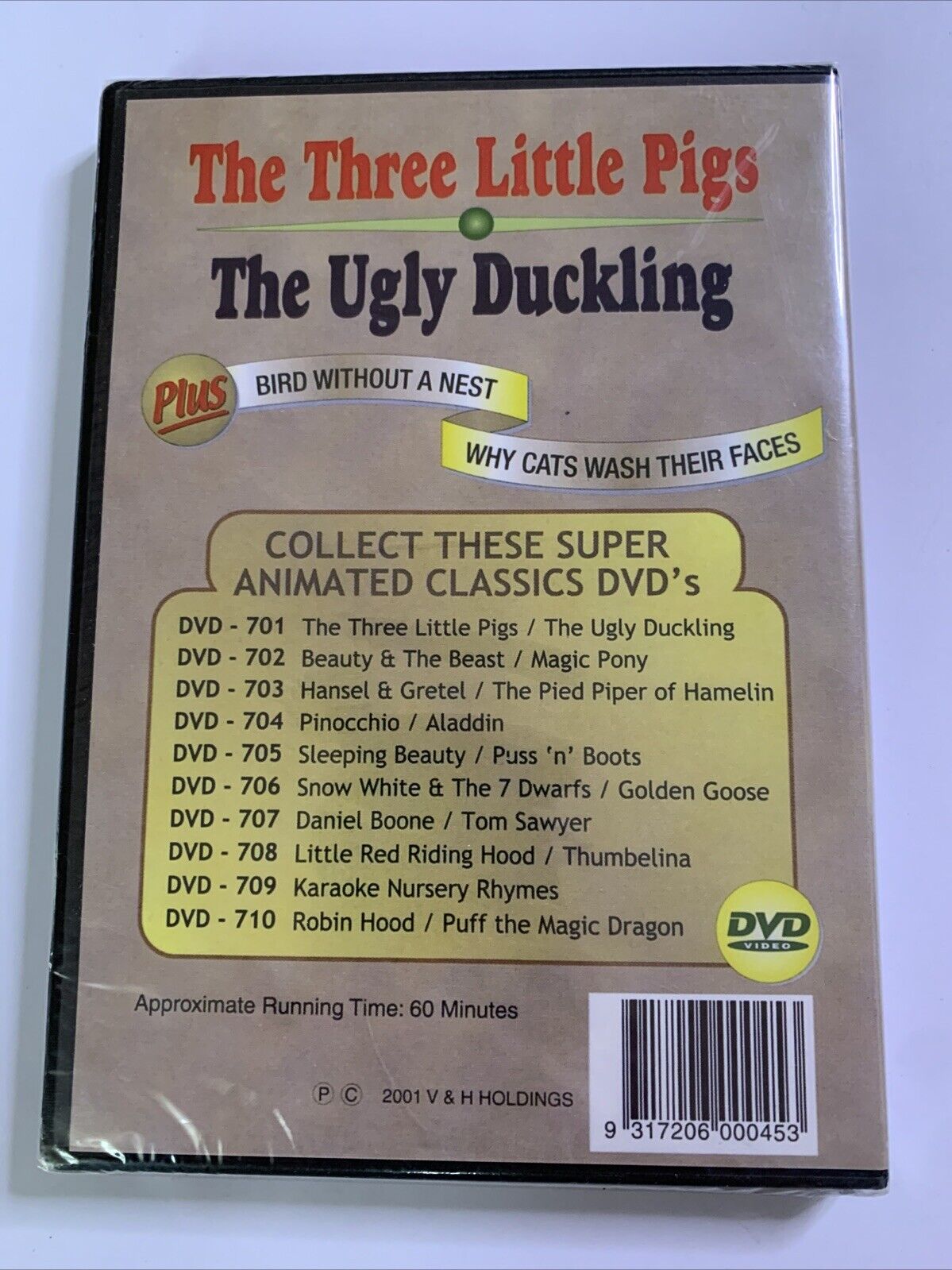 The Three Little Pigs / The Ugly Duckling (DVD) All Regions NEW