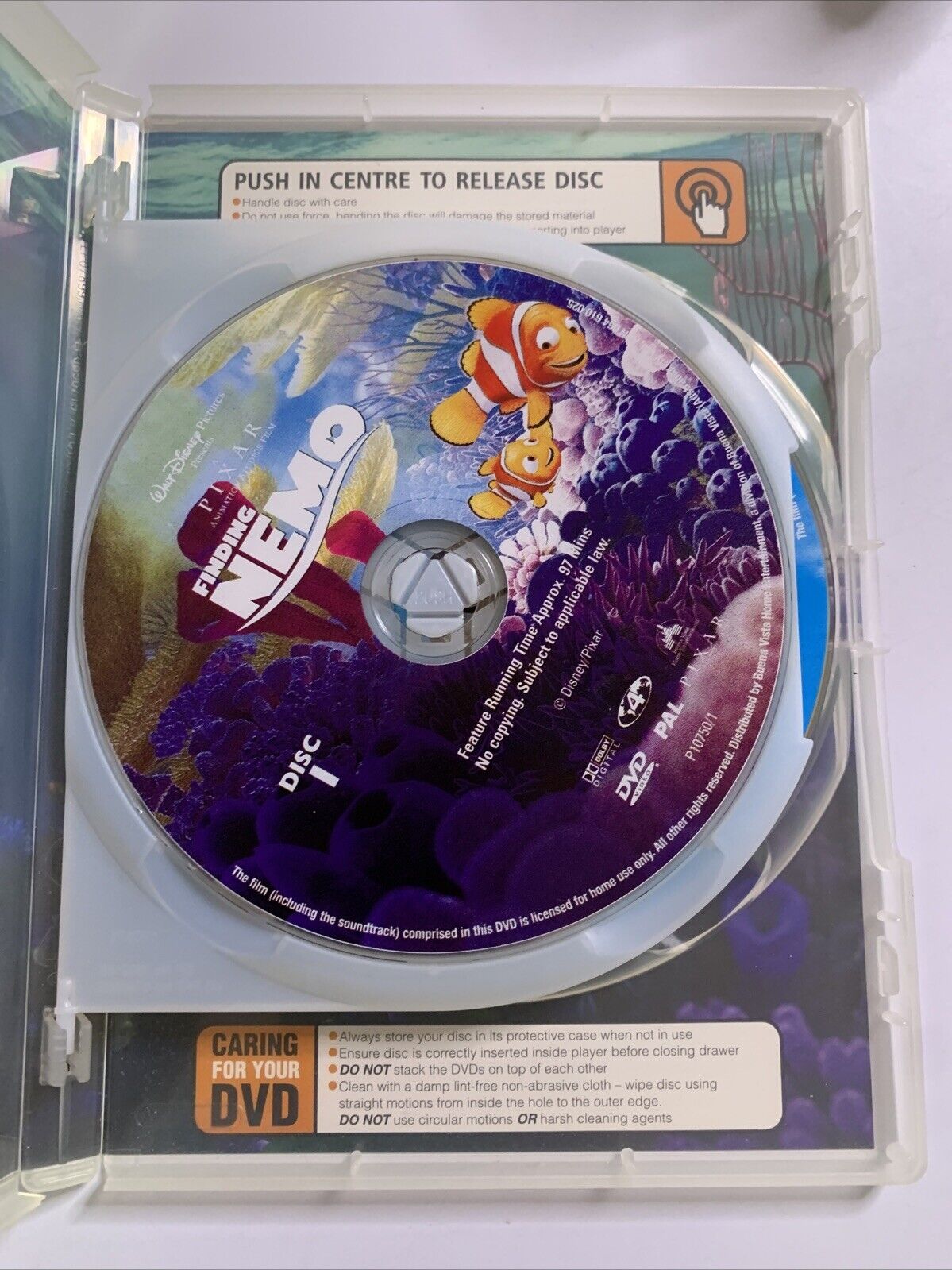 Finding Nemo Collector's Edition (DVD, 2003, 2-Disc Set) Disney Film Region 4