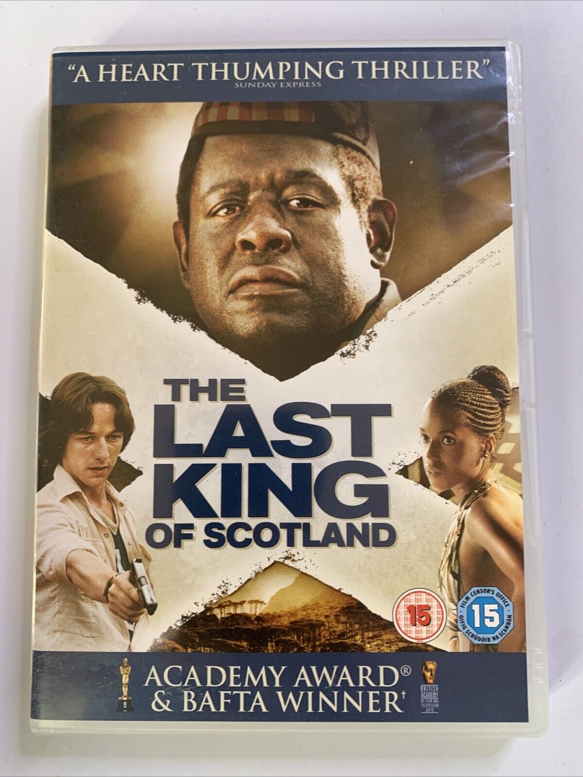 The Last King of Scotland DVD 2006 Forest Whitaker As Idi Amin Region 2