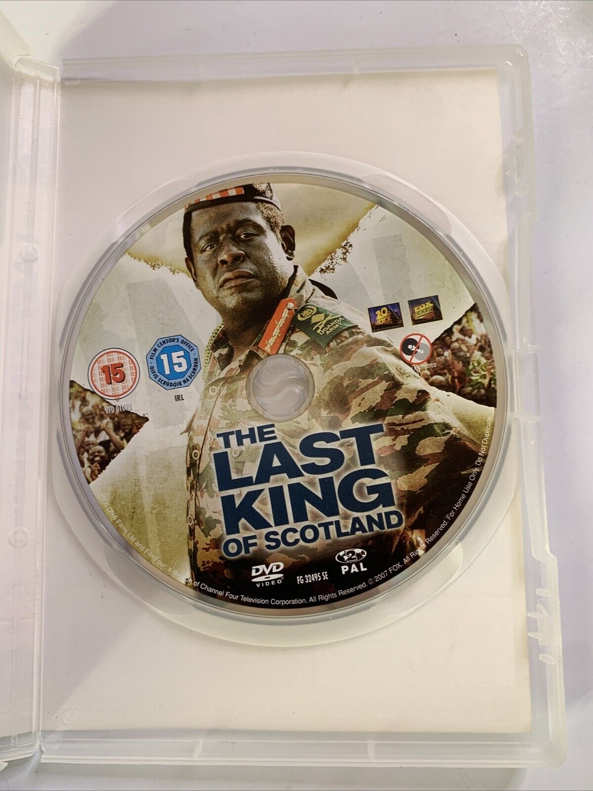 The Last King of Scotland DVD 2006 Forest Whitaker As Idi Amin Region 2