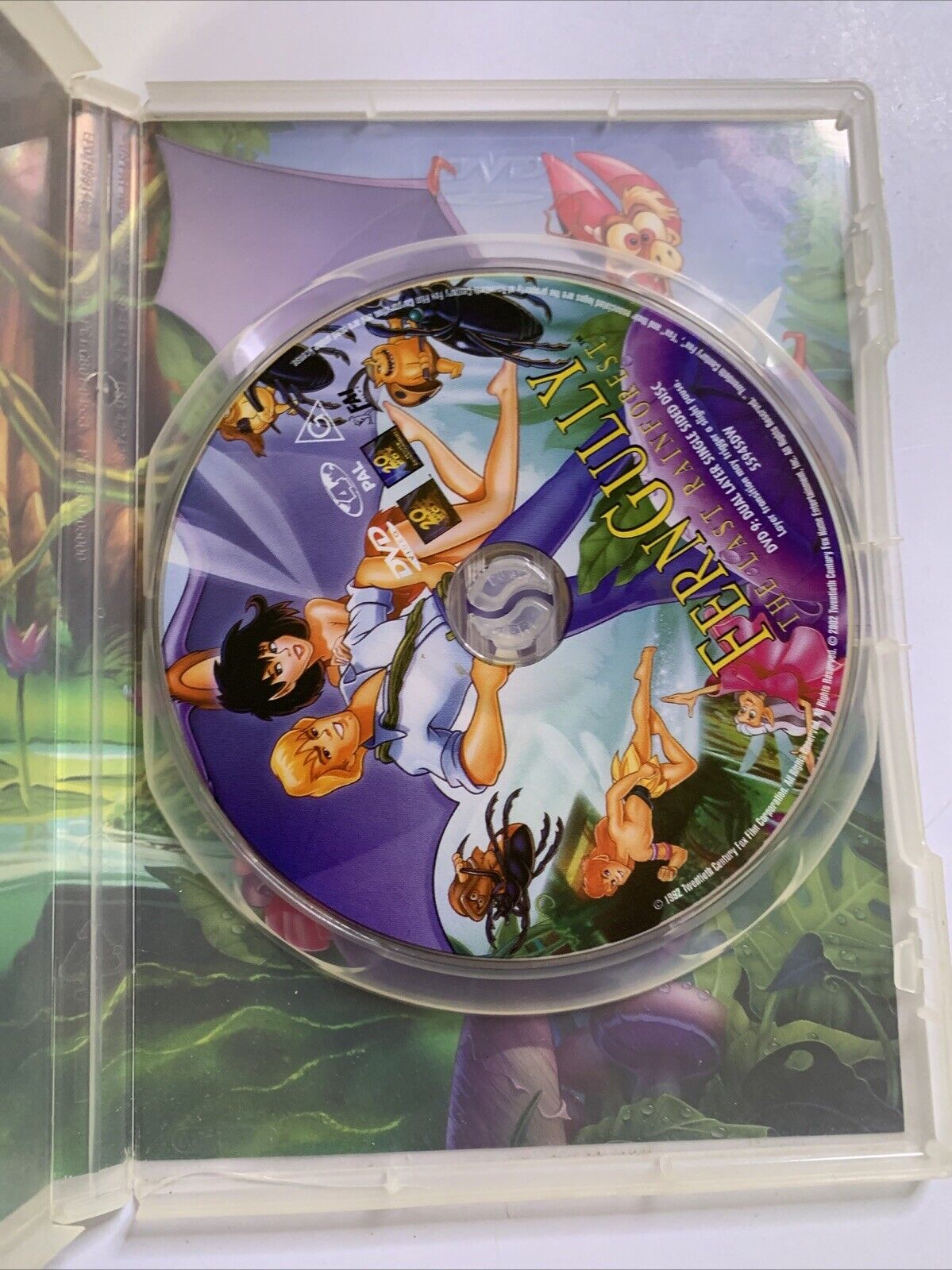 Fern Gully - The Last Rainforest (DVD, 1992) Tim Curry, Robin Williams Region 4