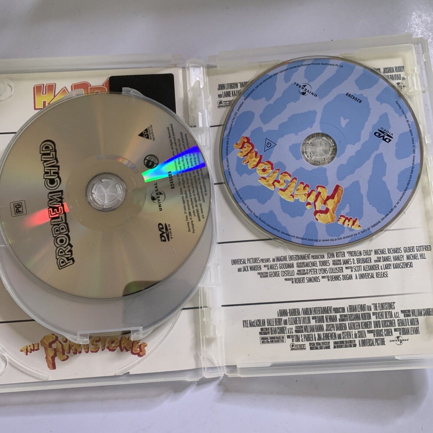 Harry Hendersons, Little Rascals, Dead Fred, Problem Child & Flintstones DVD R4