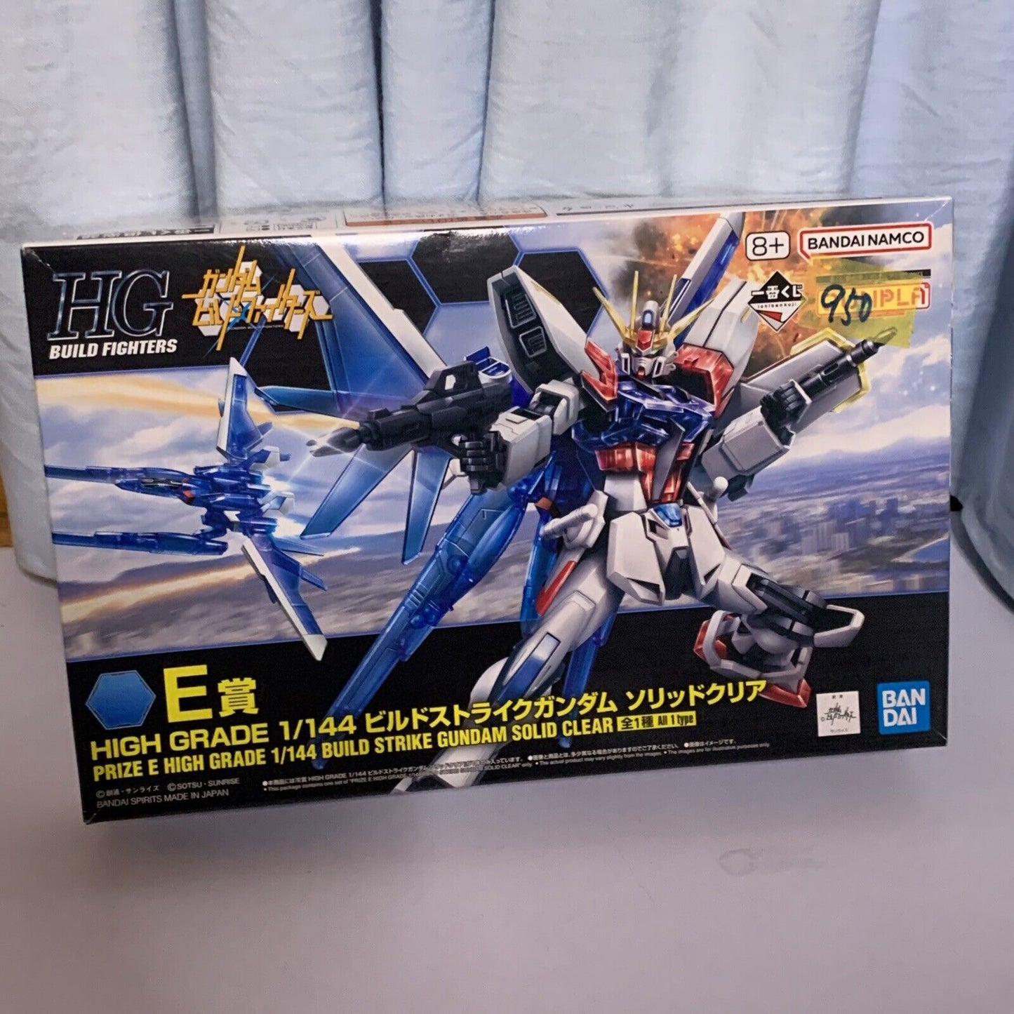 E Prize HG 1/144 Build Strike Gundam Solid Clear Ichiban Kuji Bandai 2023 NEW