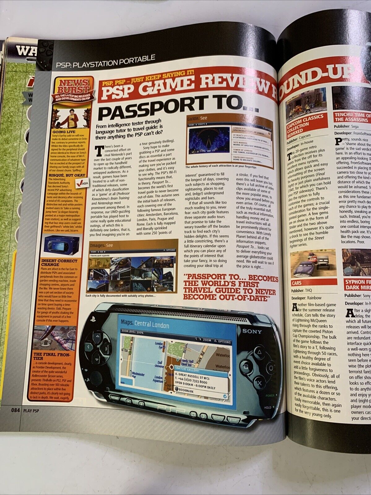 Power Station PlayStation Magazine Issue 129 2006 Grand Theft Autio Liberty