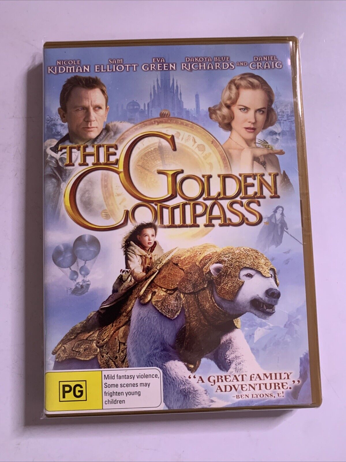The Golden Compass (DVD, 2007) Nicole Kidman, Daniel Craig Region 4 NEW