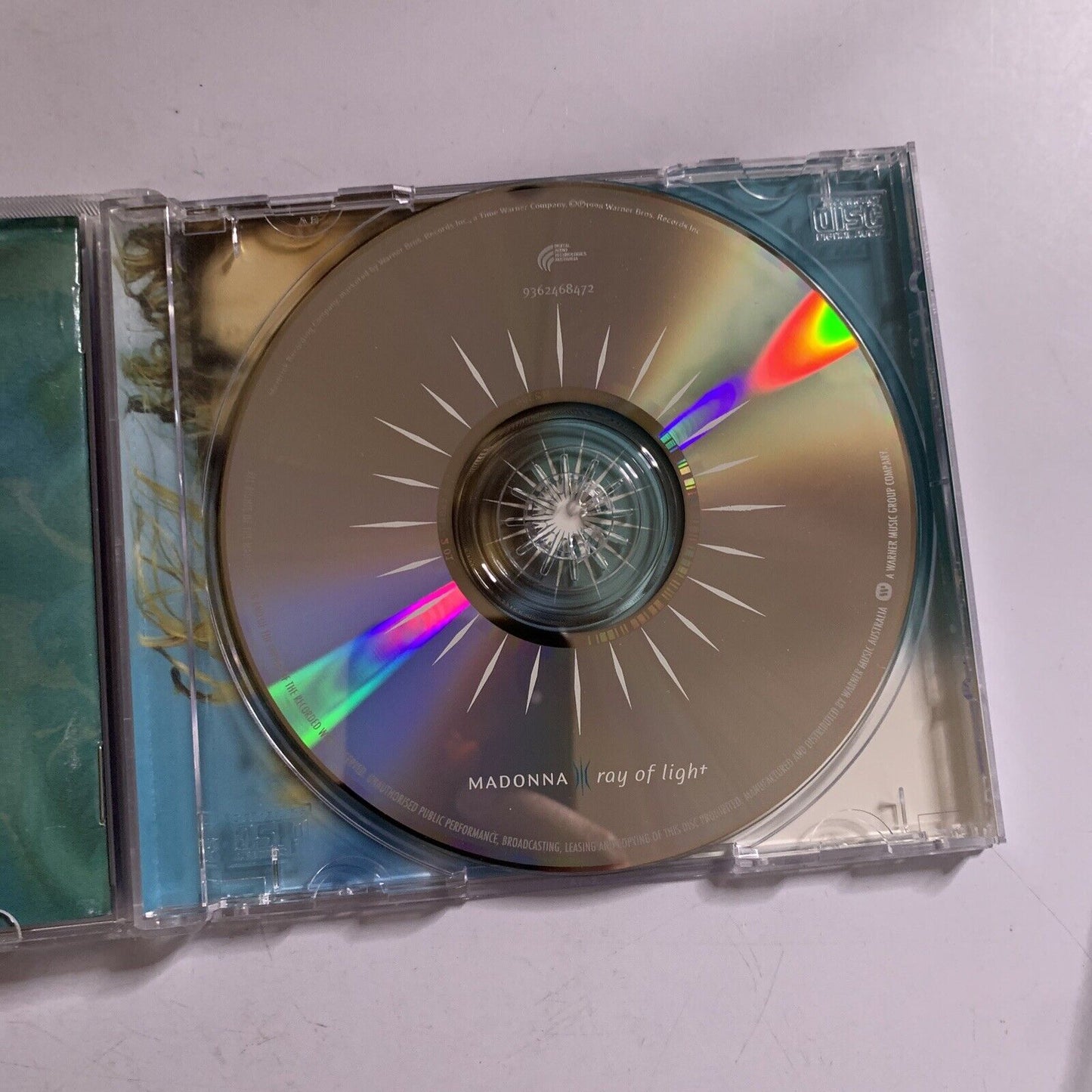 Ray of Light by Madonna (CD, 1998) Album Warner Bros Records