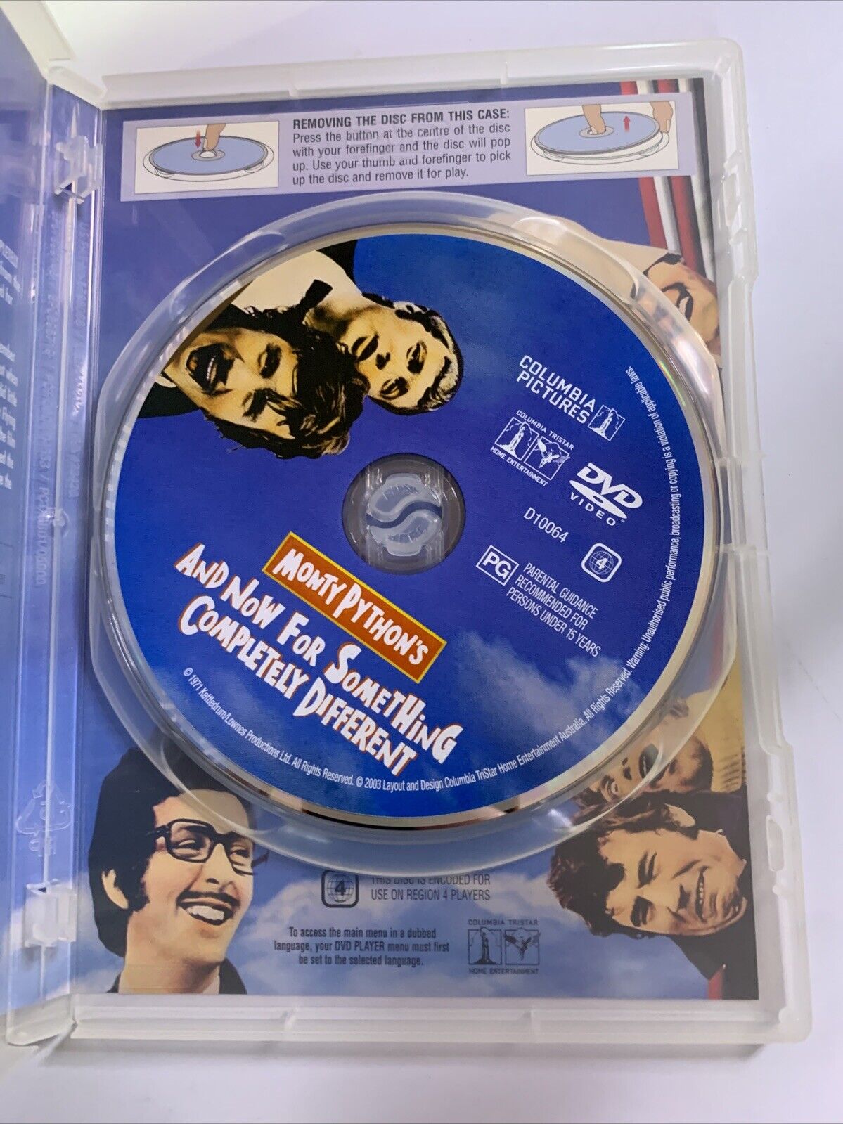 Monty Python's And Now for Something Completely Different (DVD, 1971) Region 4