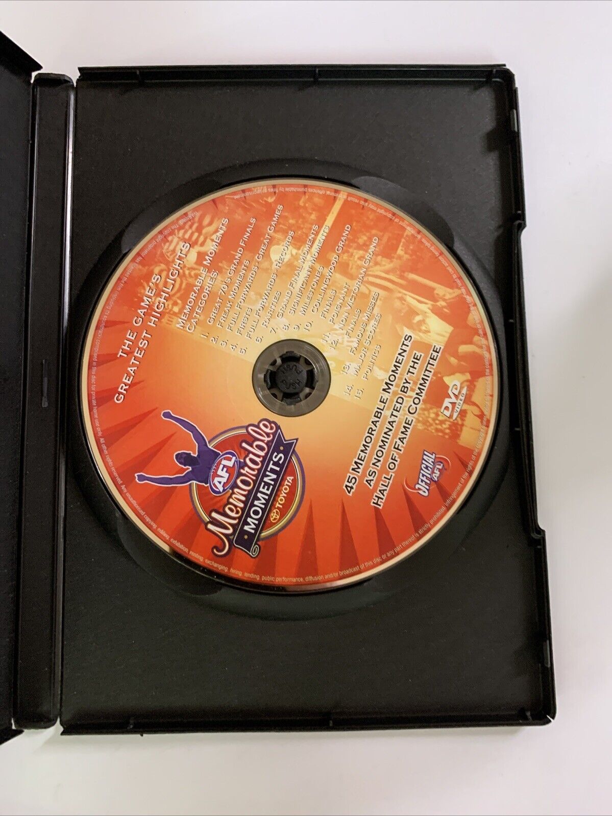 AFL Memorable Moments (DVD) All Regions