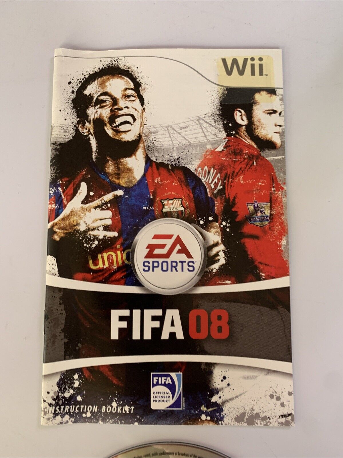 FIFA 08 Nintendo Wii EA Sports Football Soccer Game Complete