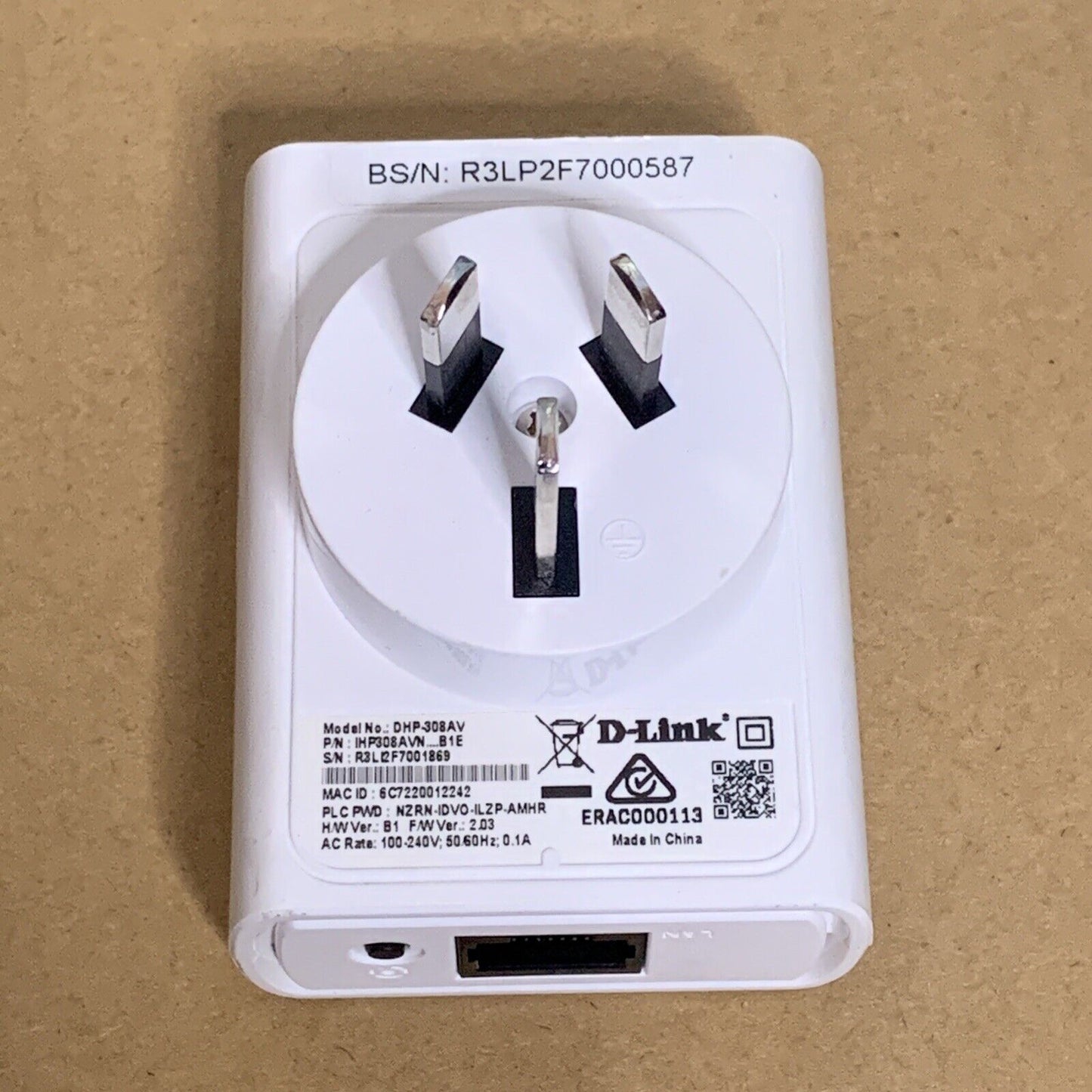 D-Link DHP-307AV PowerLine AV Network