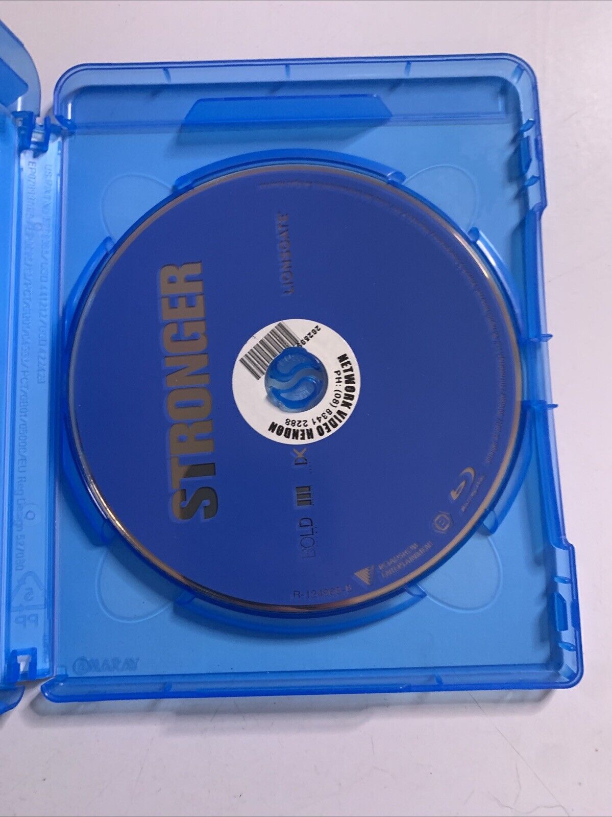 Stronger (Blu-ray, 2017) Jake Gyllenhaal Region B