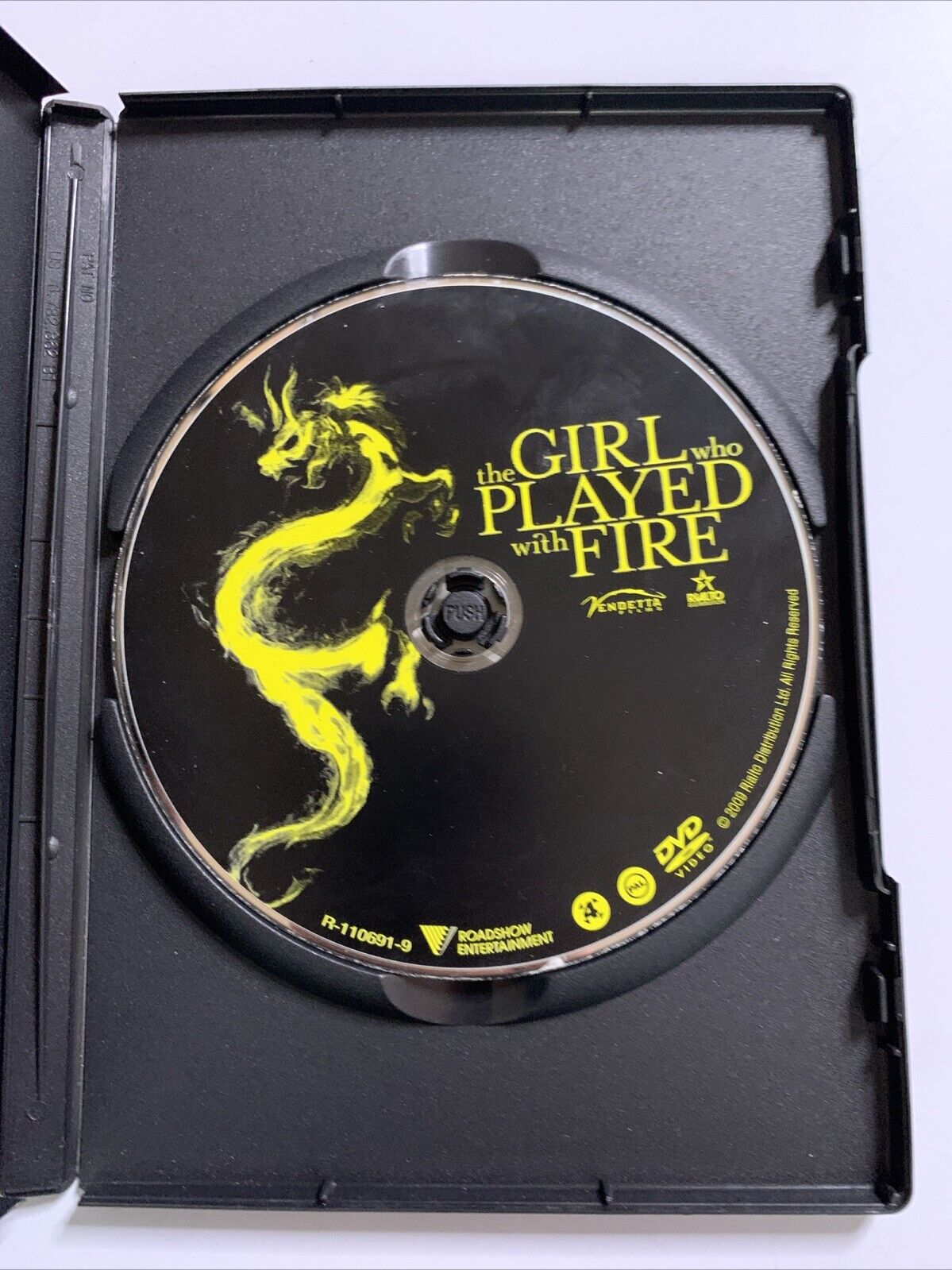 The Girl with the Dragon Tattoo + Played With Fire (DVD, 2009) Region 4