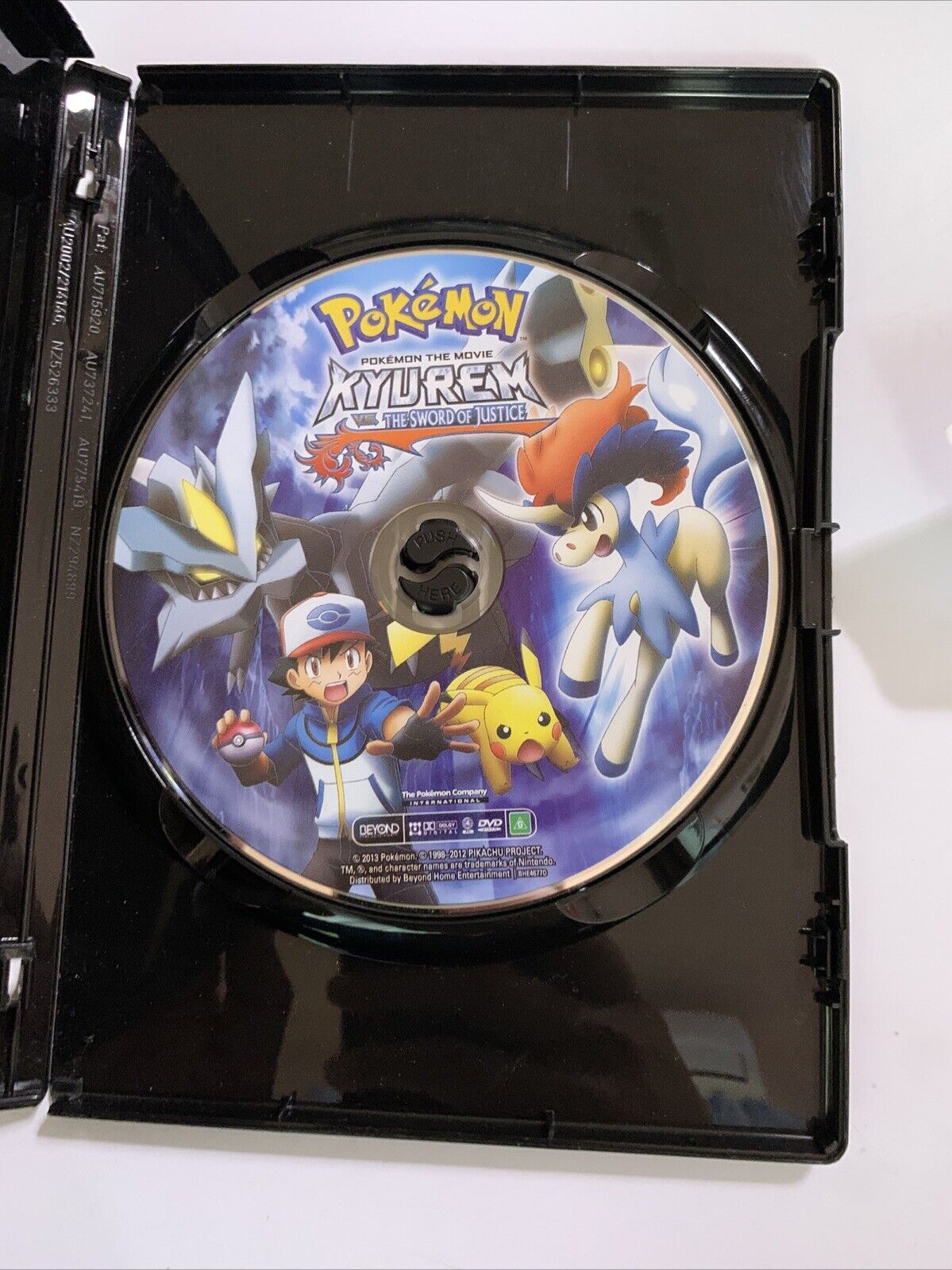 Pokemon the Movie: Kyurem vs. the Sword of Justice (DVD, 2012) Anime Region 4