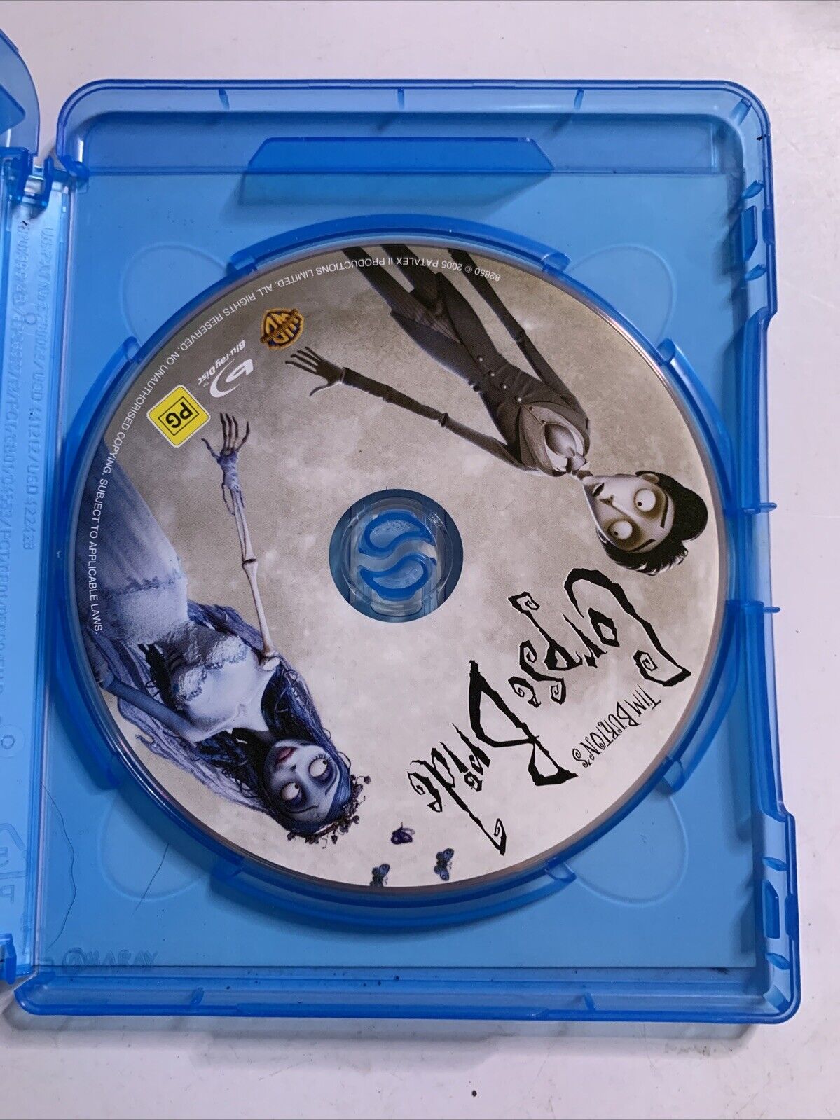 Tim Burton's Corpse Bride (Blu-ray, 2005) Emily Watson, Johnny Depp Region B