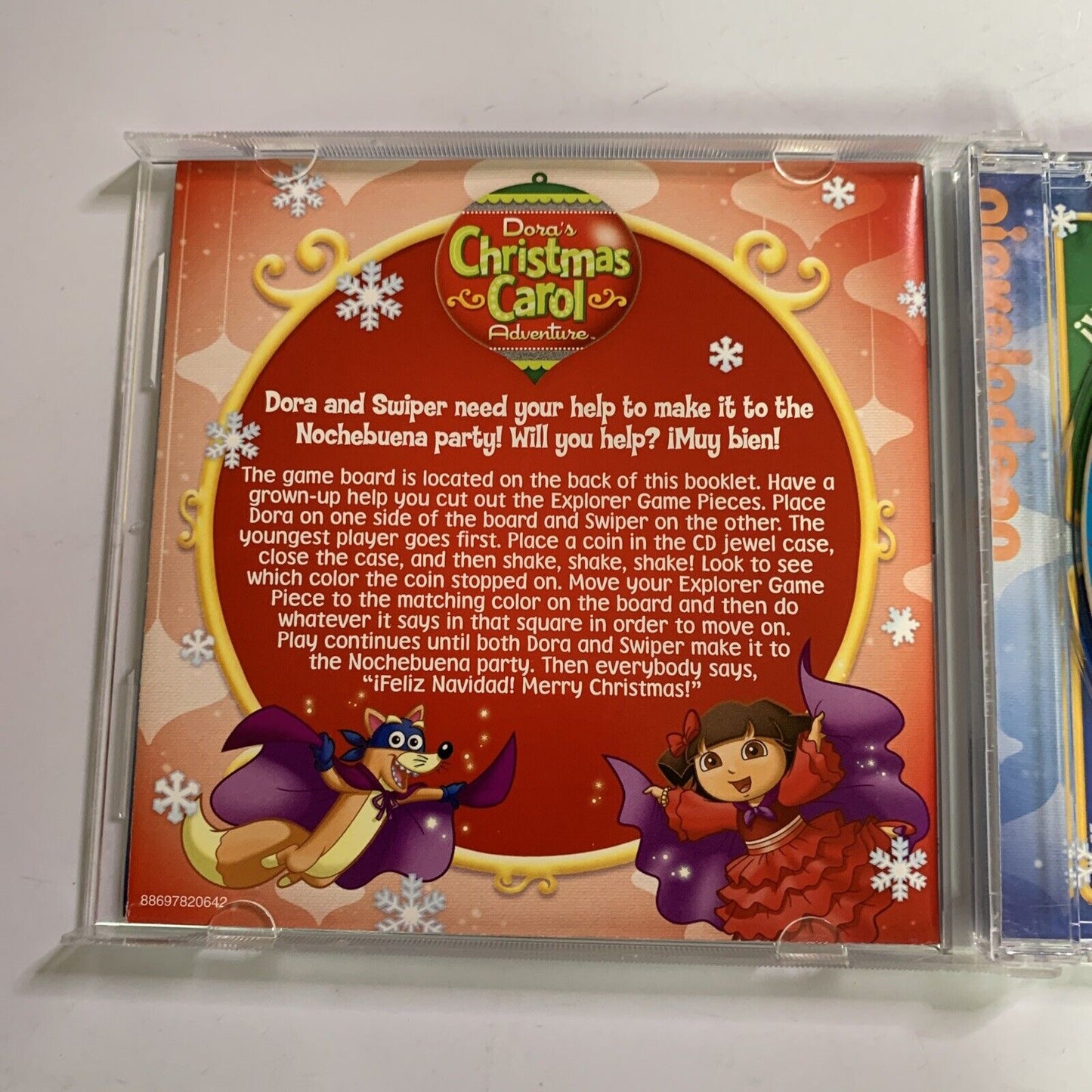 Dora The Explorer – Dora's Christmas (CD, 2009, Enhanced)