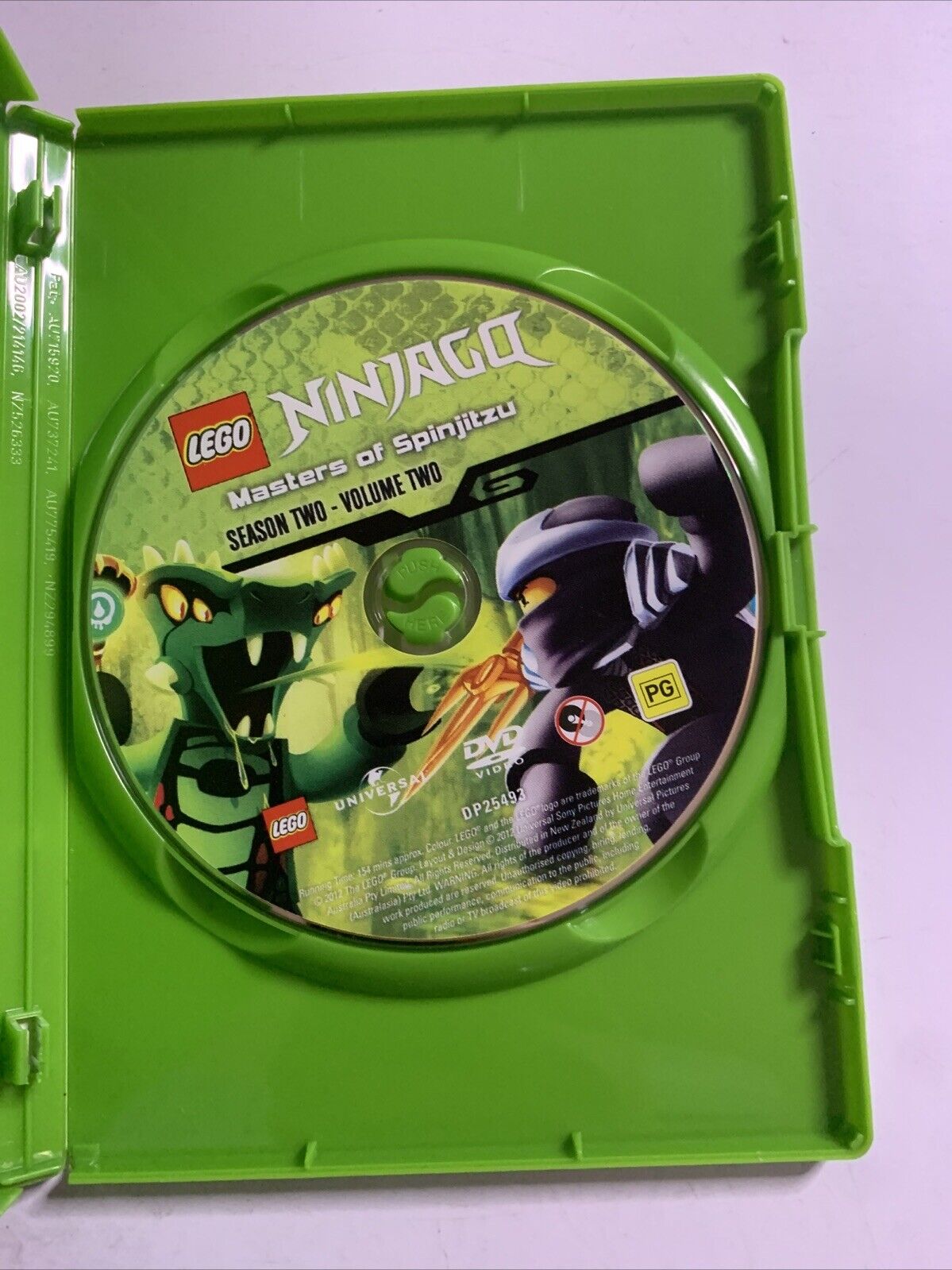 LEGO Ninjago Masters of Spinjitzu : Series 2 Vol 2 (DVD, 2011) Region 4