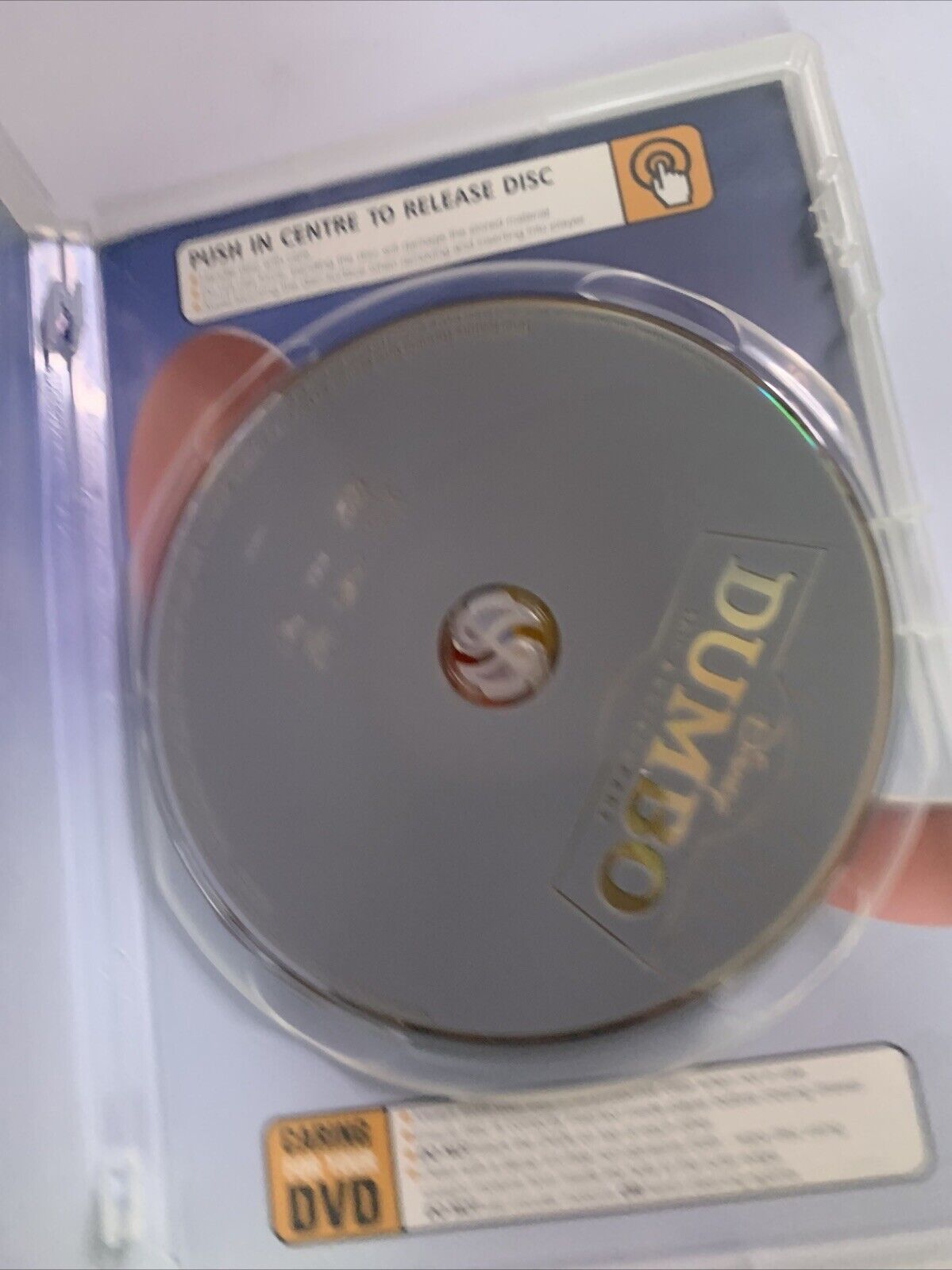 Dumbo Special Edition (DVD, 1941) Disney Animated Film Region 4