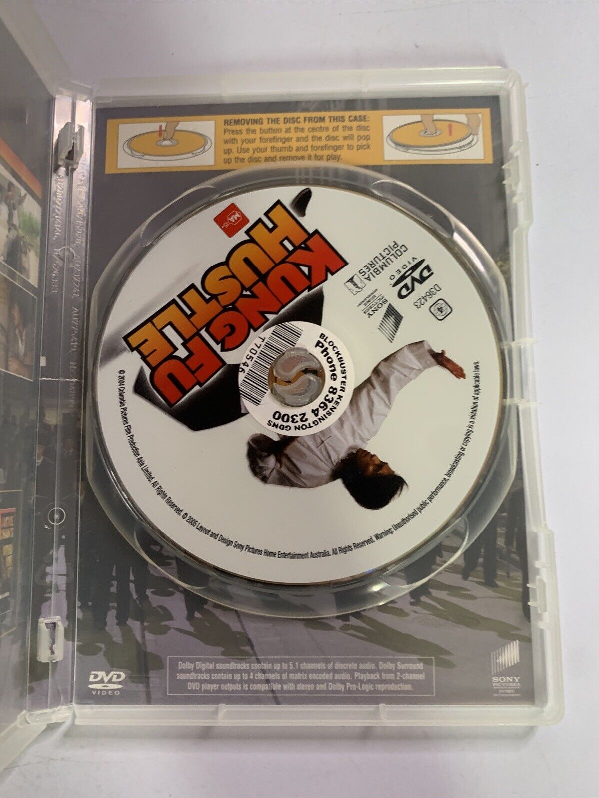 Kung Fu Hustle (DVD, 2004) Stephen Chow Region 4