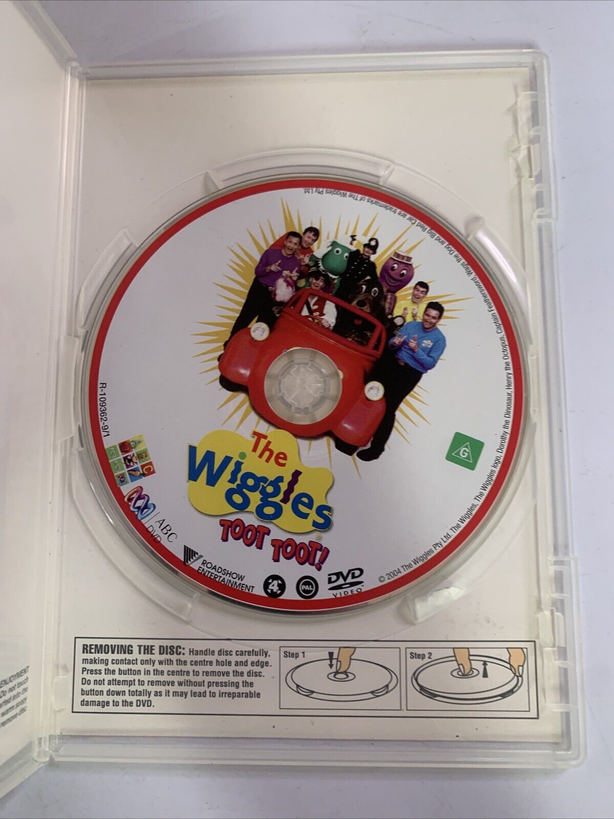 The Wiggles Toot Toot! (DVD, 1999) Region 4