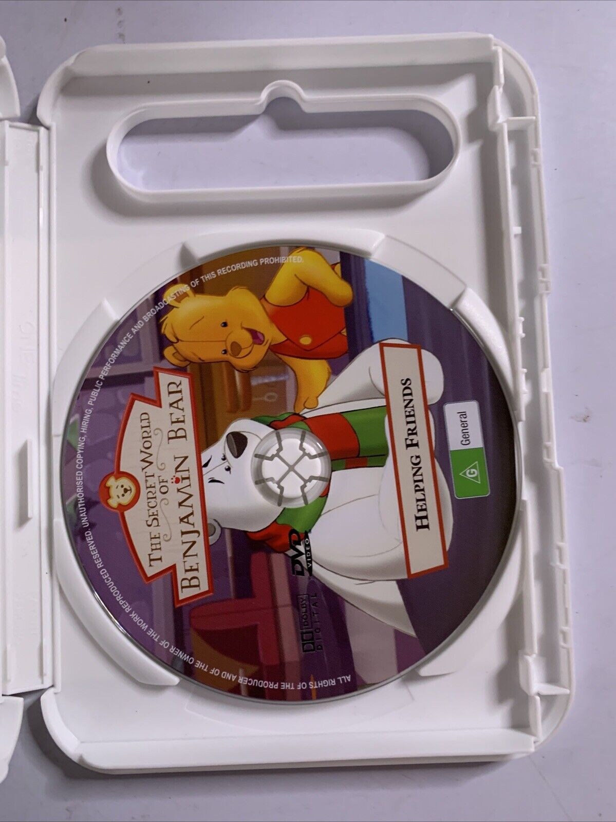 The Secret World of Benjamin Bear Helping Friends (DVD, 2003) All Regions