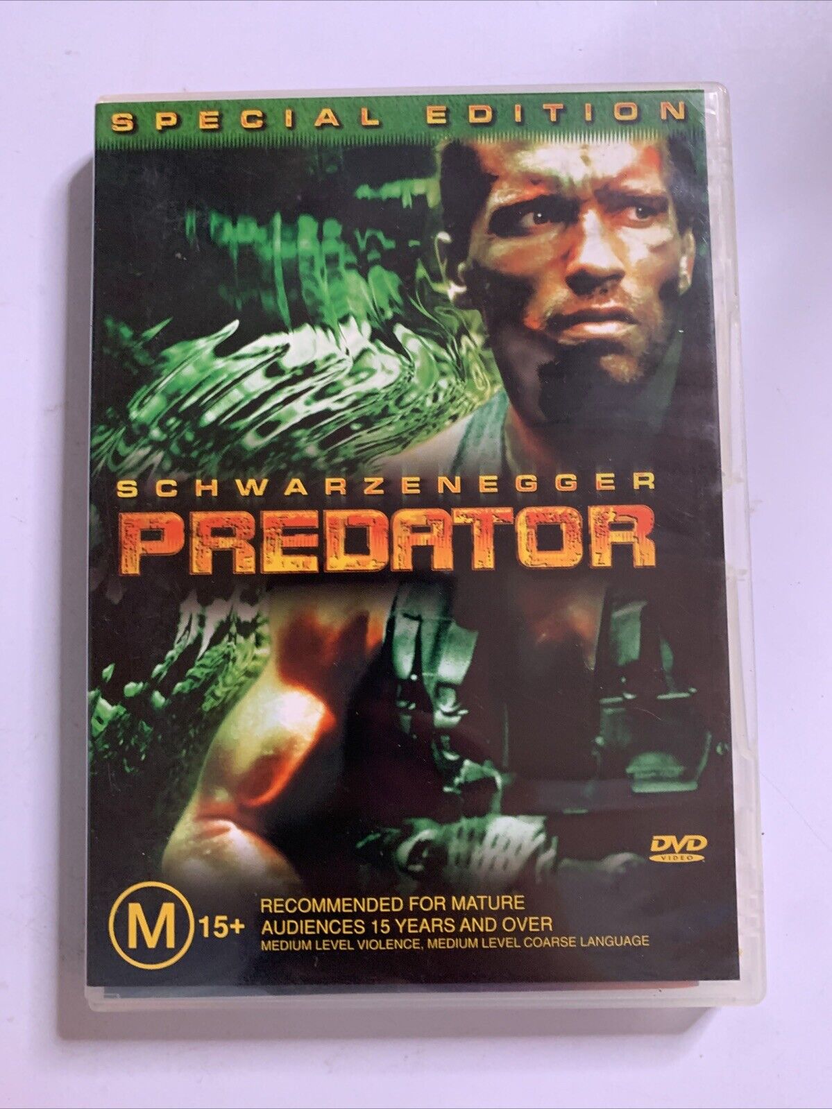 Predator Special Edition (DVD,1987) Arnold Schwarzenegger, Jesse Ventura Region4