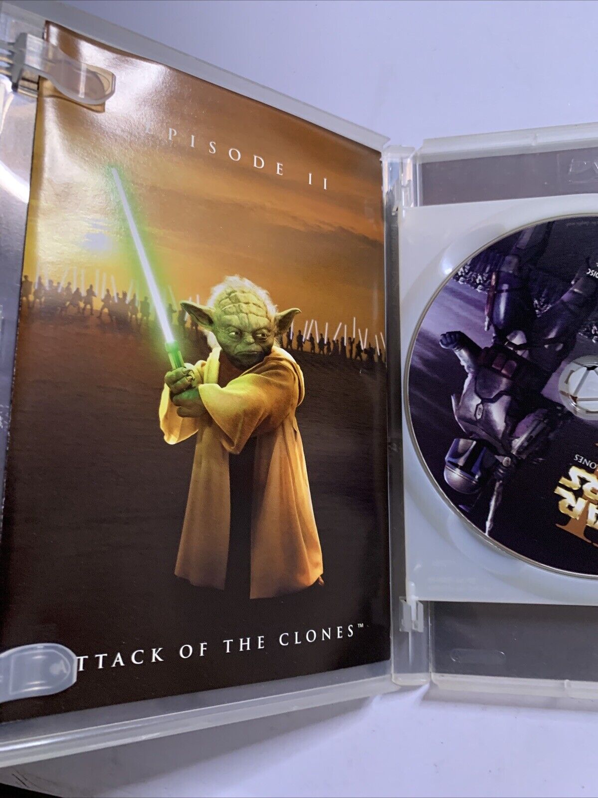 Star Wars Episode II Attack Of The Clones (DVD, 2001) Region 4