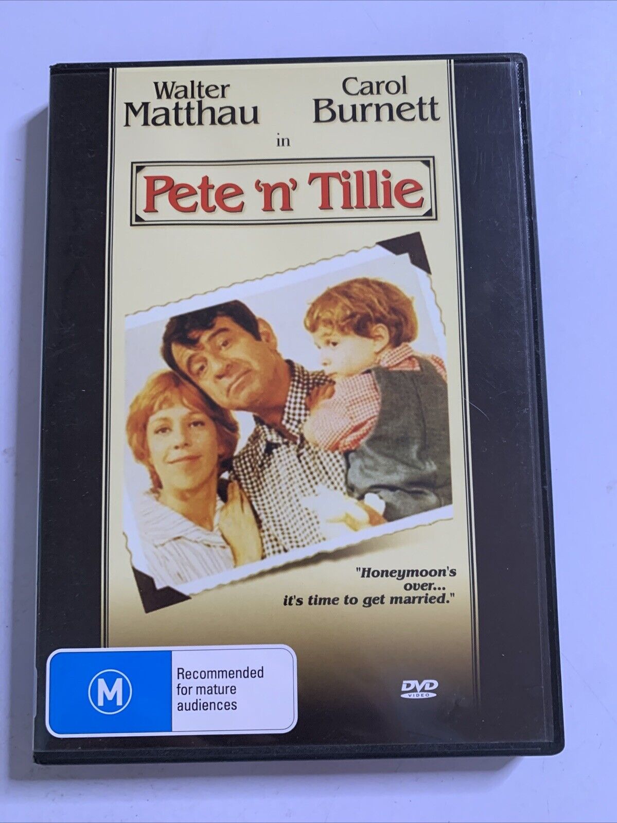 Pete 'N' Tillie (DVD, 1972) Walter Matthau, Carol Burnett Region 4