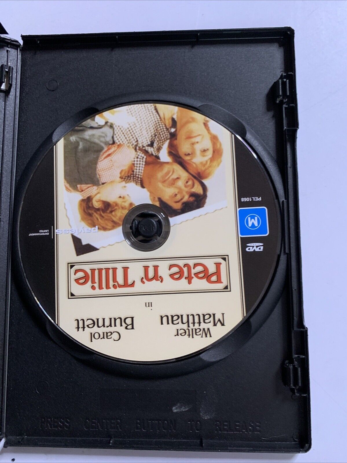 Pete 'N' Tillie (DVD, 1972) Walter Matthau, Carol Burnett Region 4