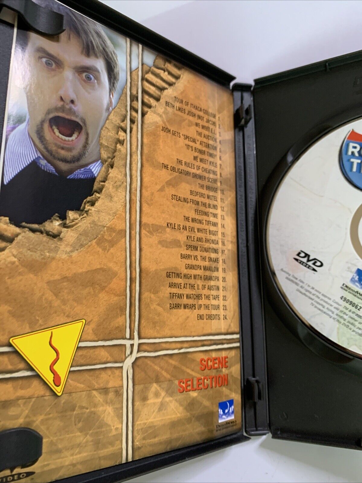 Road Trip Unseen & Explicit Edition (DVD, 2000) Tom Green, Amy Smart Region 4