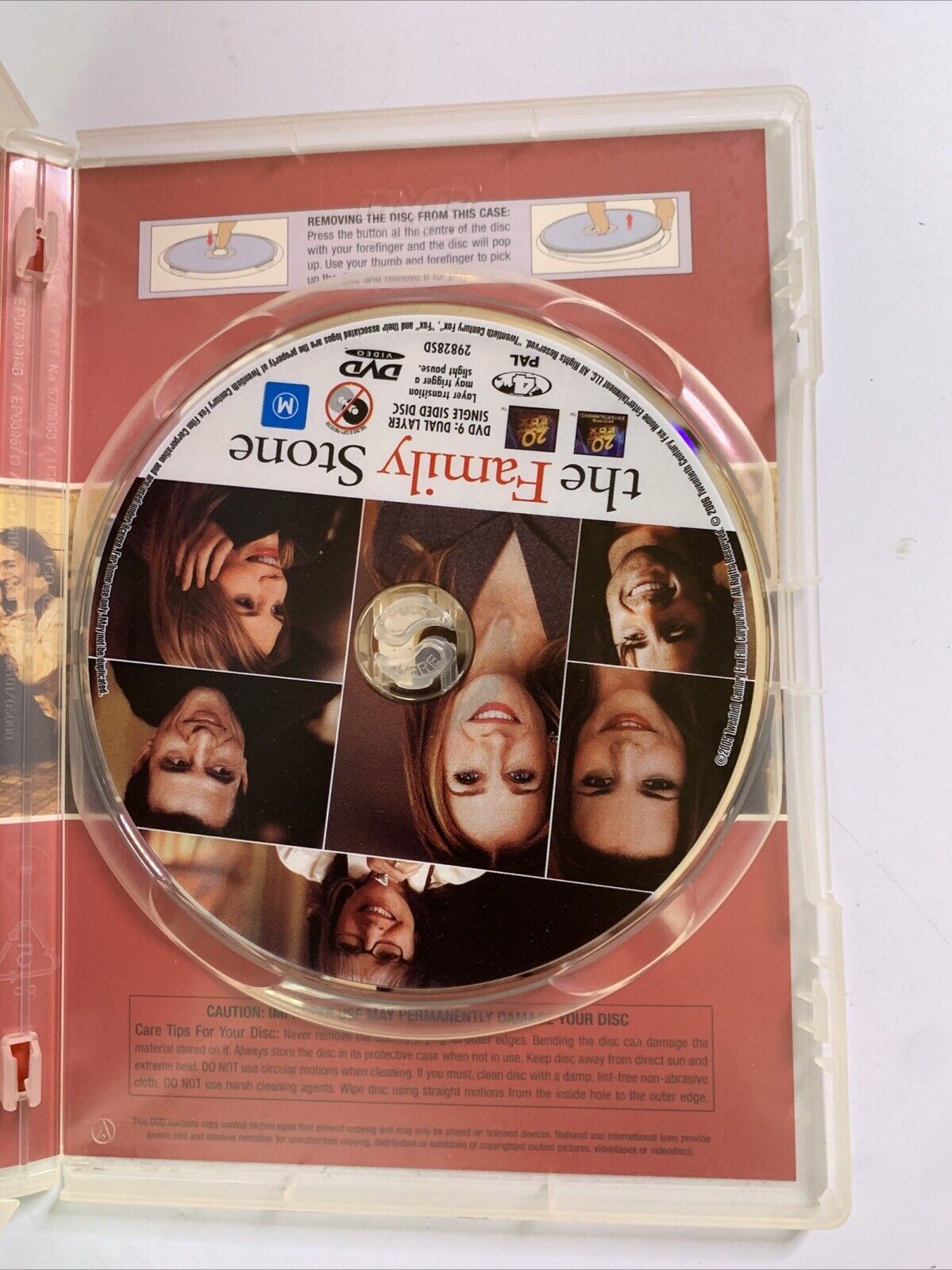 The Family Stone (DVD, 2005) Sarah Jessica Parker, Claire Danes Region 4