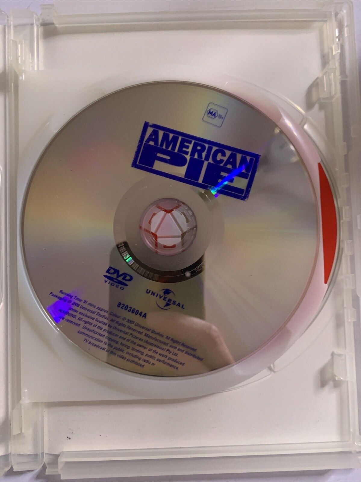 American Pie / American Pie 2 / American Pie The Wedding (DVD, 1999) Region 4