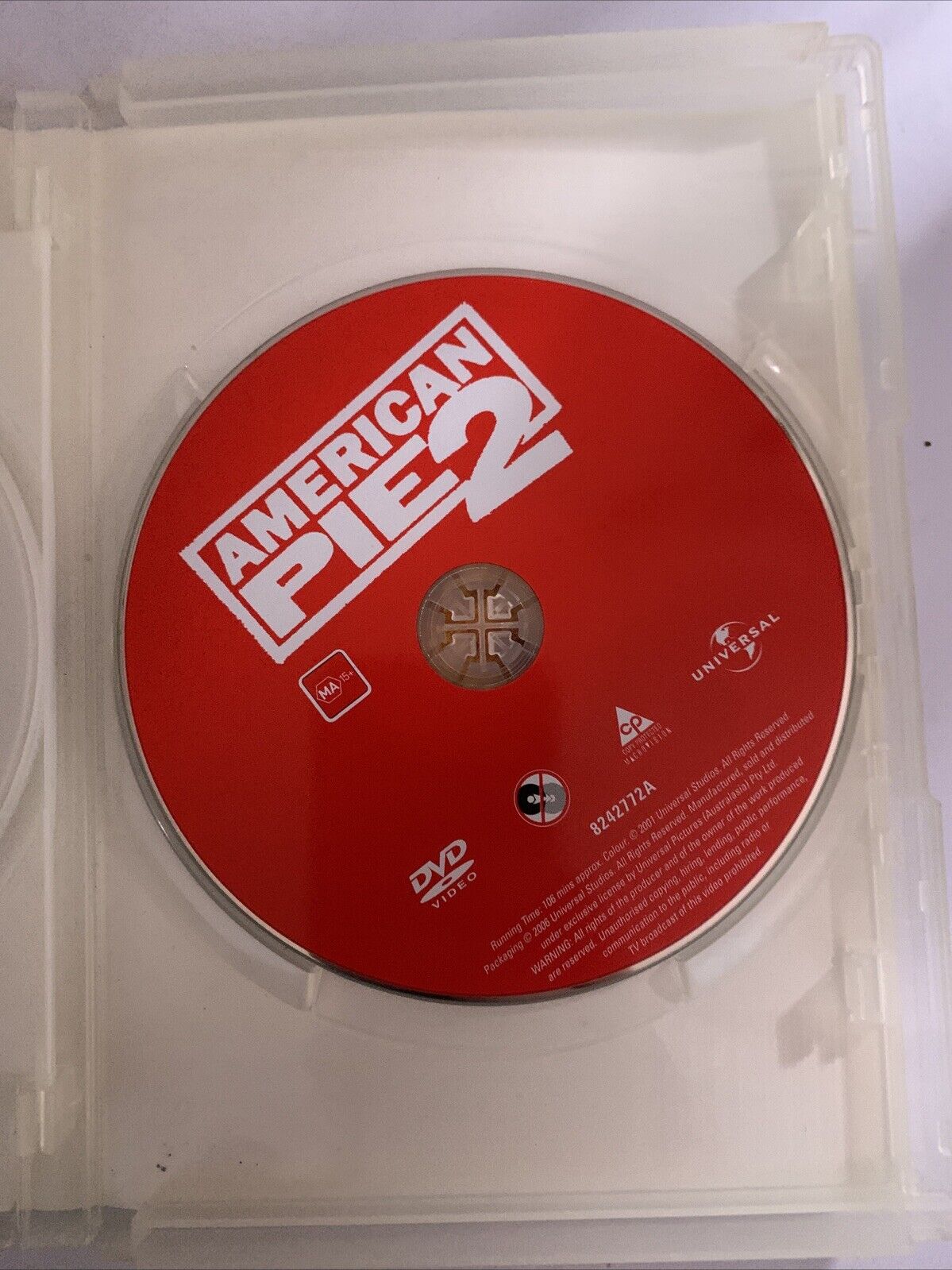 American Pie / American Pie 2 / American Pie The Wedding (DVD, 1999) Region 4