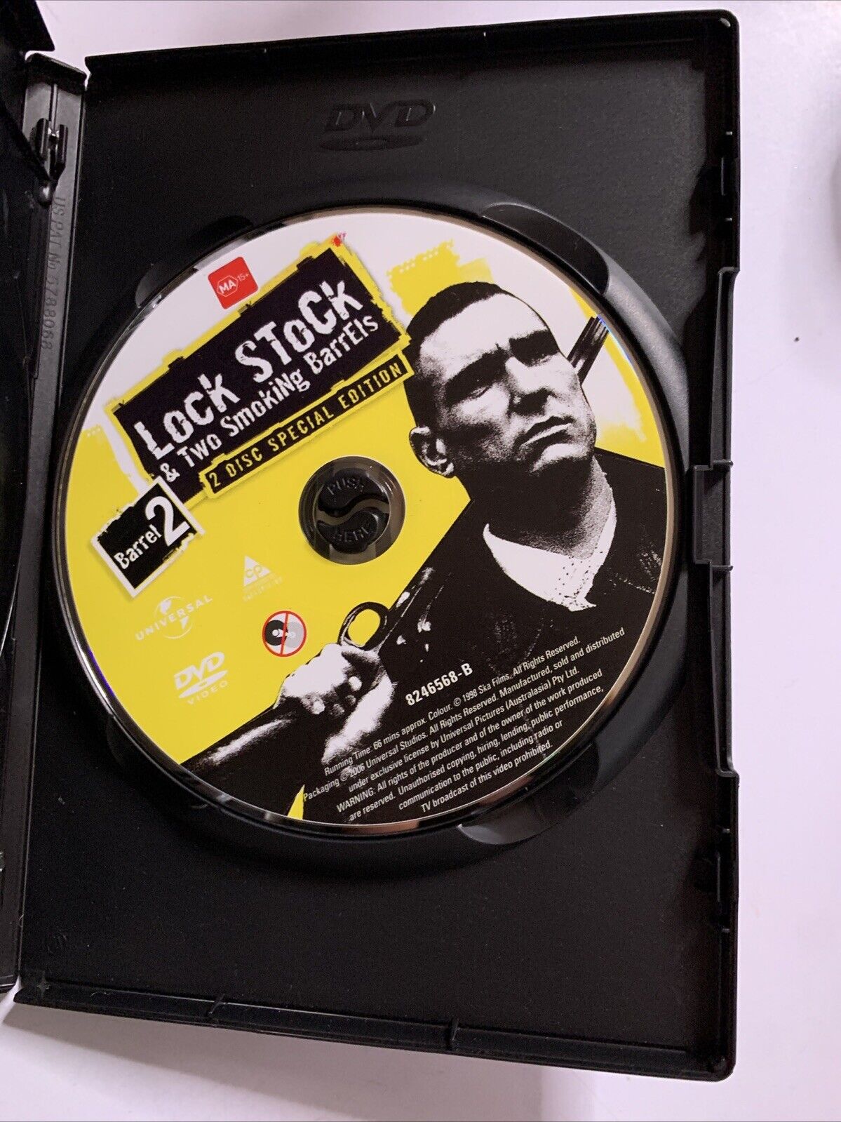 Lock Stock and Two Smoking Barrels (Special Edition, DVD, 1998, 2-Disc) Region 4