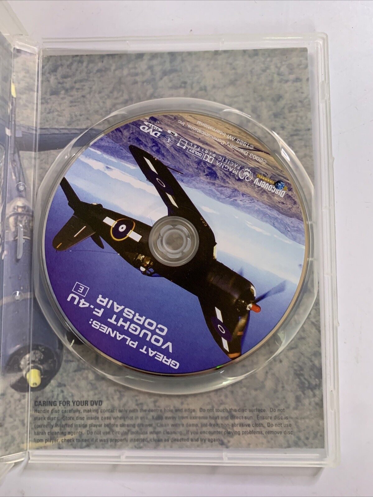 Great Planes: Vought F-4U Corsair (DVD, 2001) All Regions