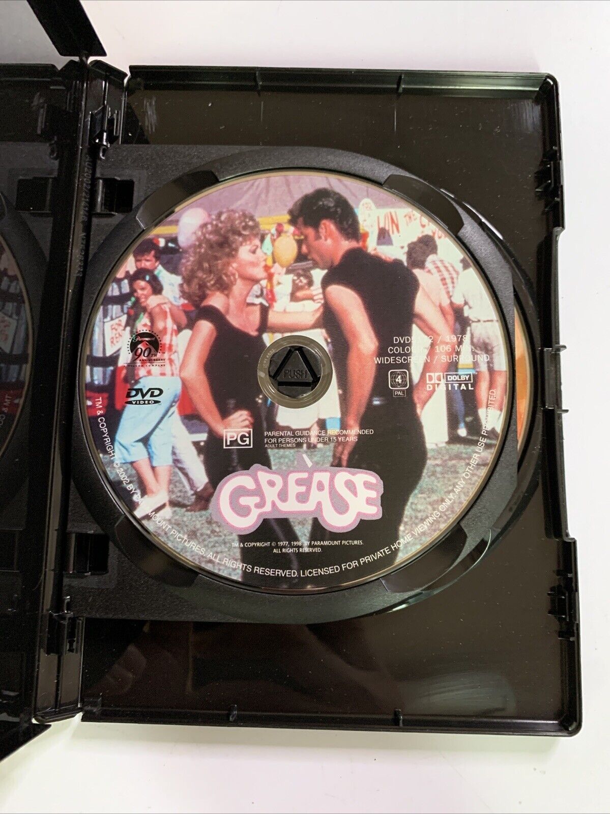 Grease 1 & 2 (DVD, 1978) John Travolta, Olivia Newton-John Region 4