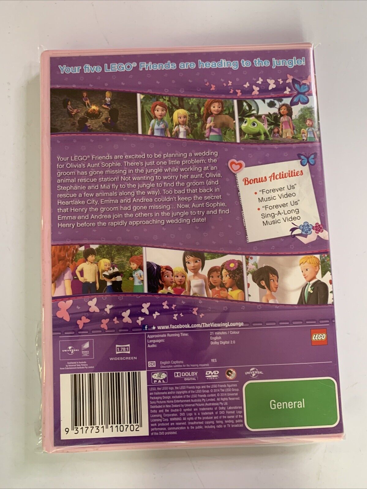 LEGO Friends : Friends of the Jungle Season 2 Vol 6 (DVD, 2013) Region 4 NEW