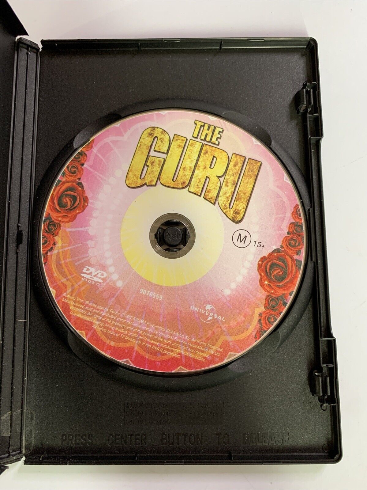 The Guru (DVD, 2002) Marisa Tomei, Jimi Mistry, Heather Graham Region 4