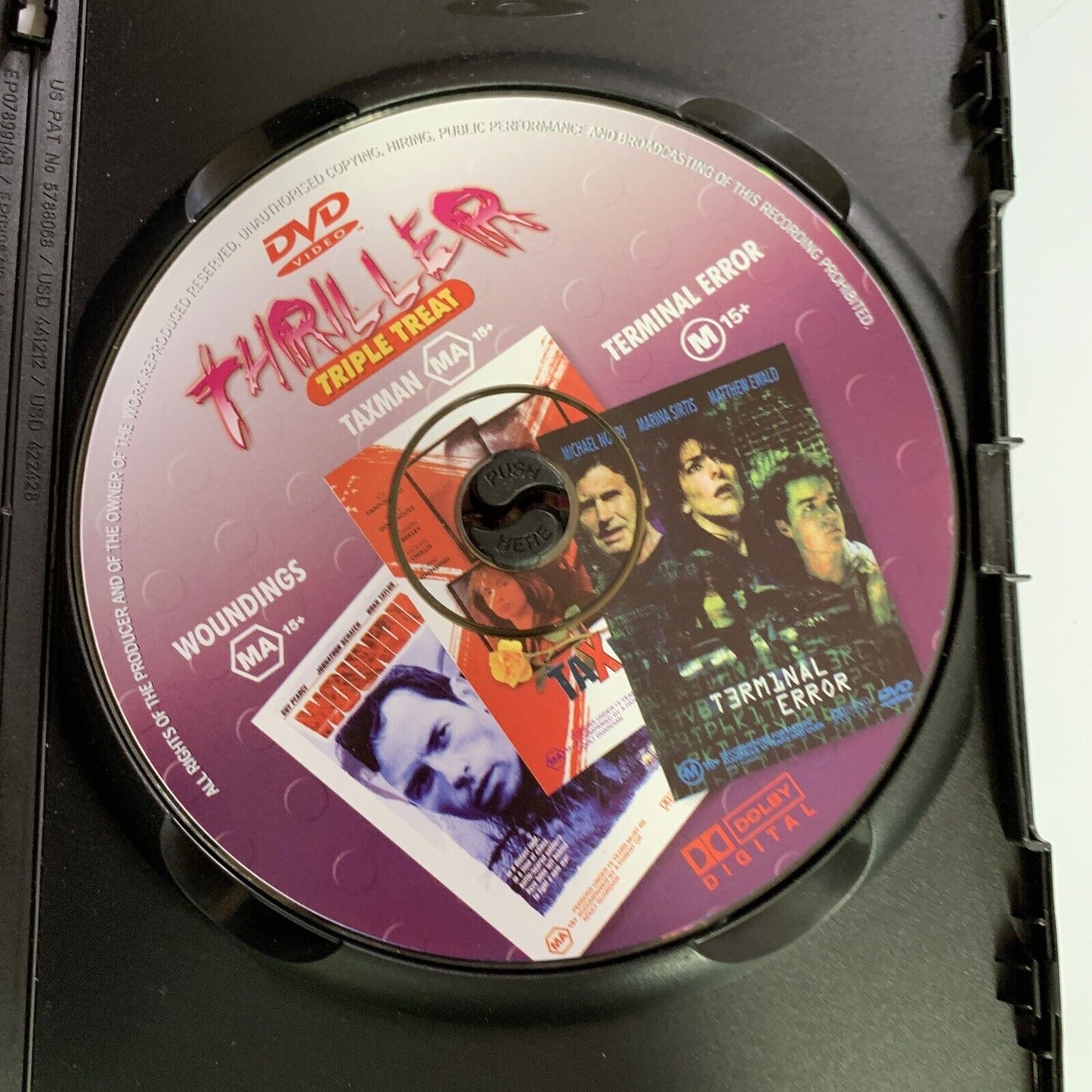 Taxman / Woundings / Terminal Error (DVD) All Regions