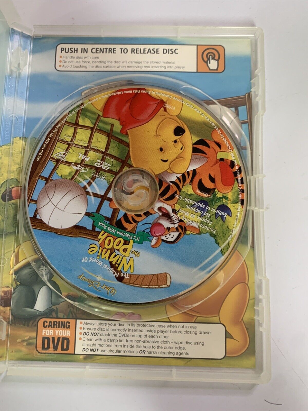 Winnie the Pooh : It's Playtime with Pooh (DVD, 2003) Disney Region 4