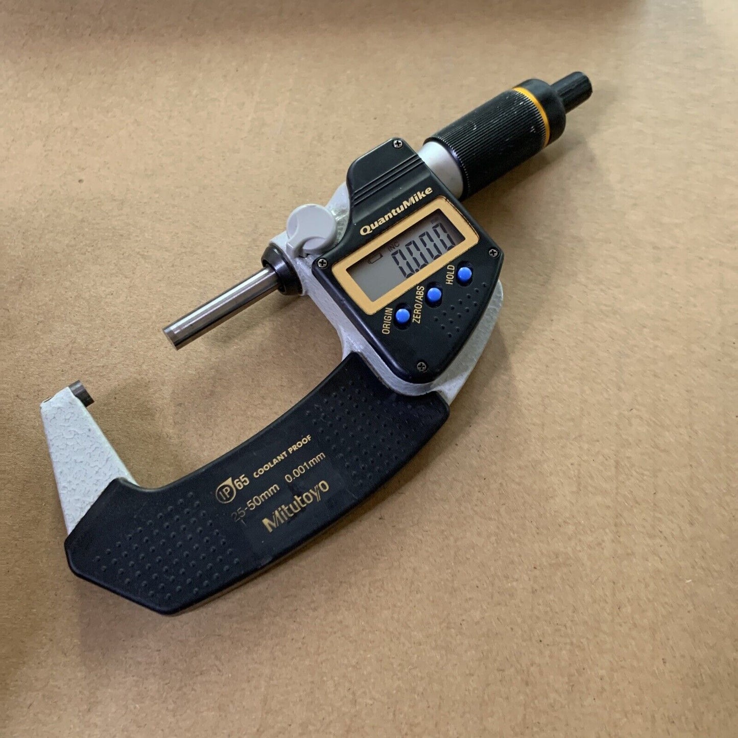 Mitutoyo Caliper Micrometer 25-50mm 0.001mm IP65 Coolant Proof 293-141-30
