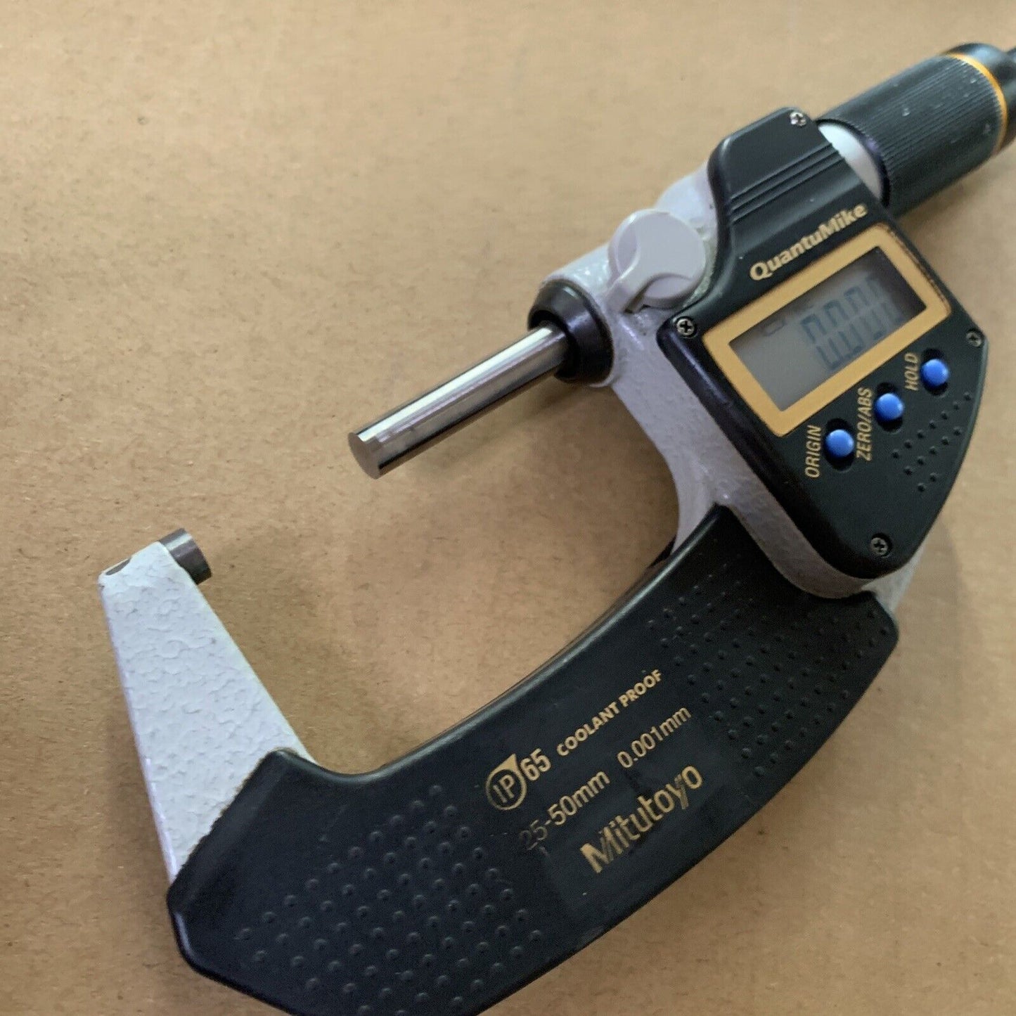 Mitutoyo Caliper Micrometer 25-50mm 0.001mm IP65 Coolant Proof 293-141-30