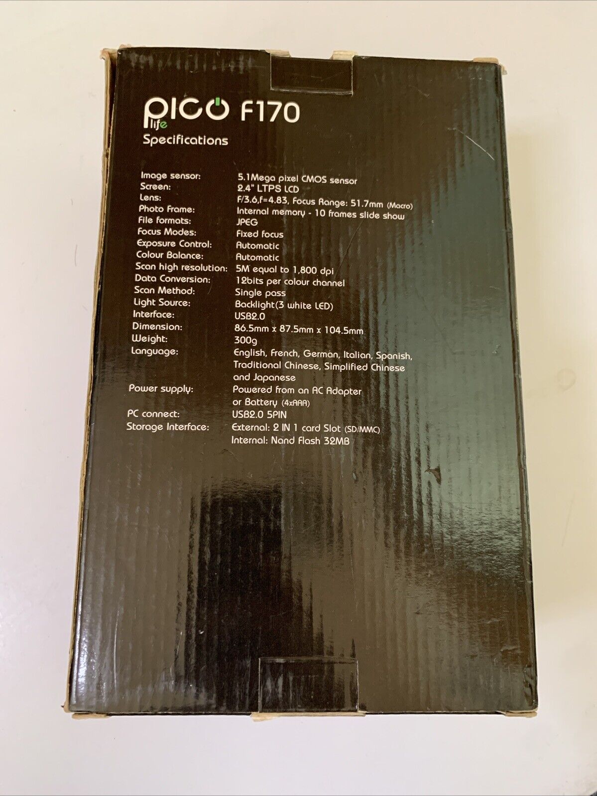 Pico F170 Slide & Film Digital Converter 35mm Scanner