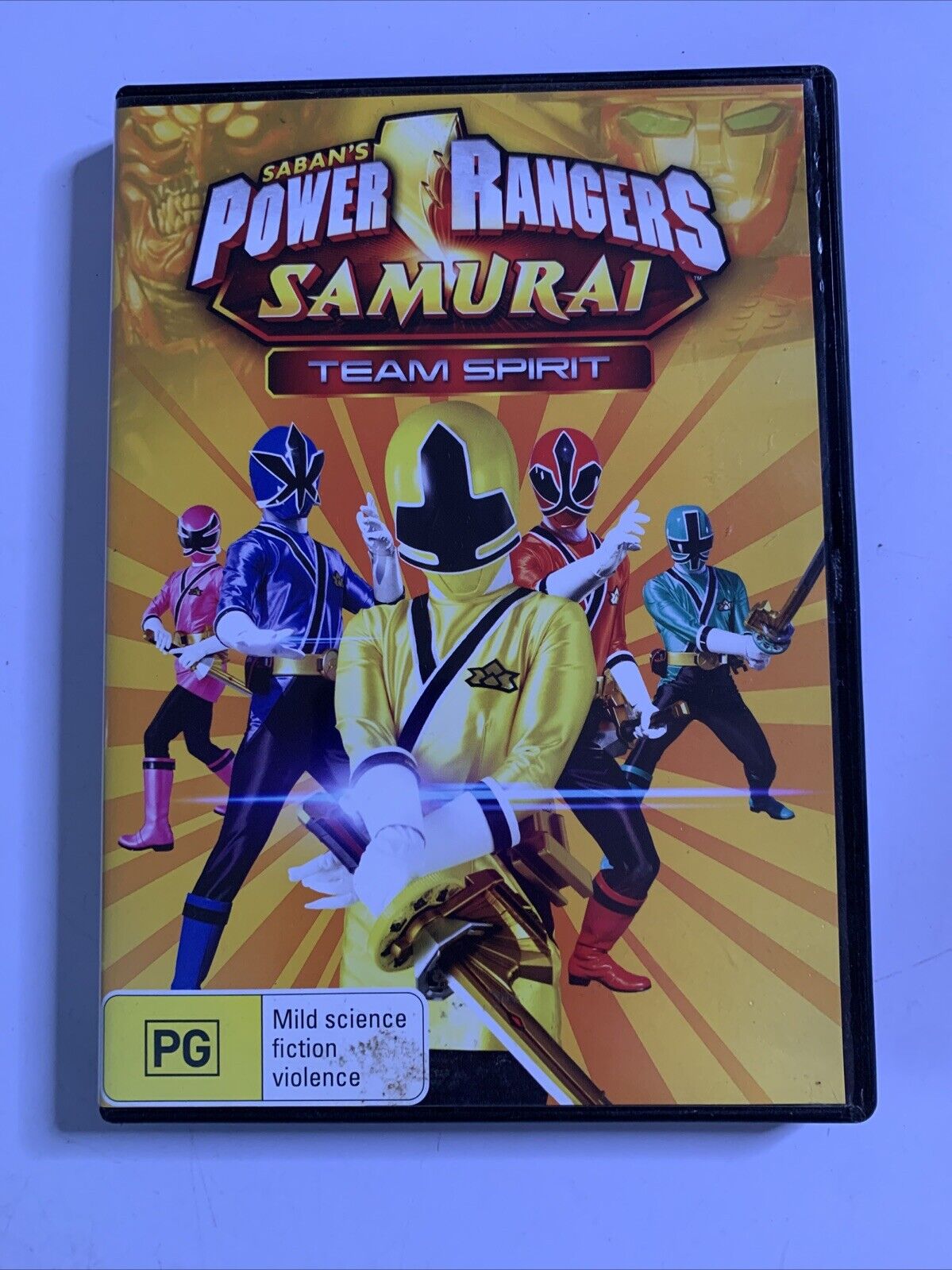 Power Rangers Samurai Team Spirit (DVD, 2011) Region 4