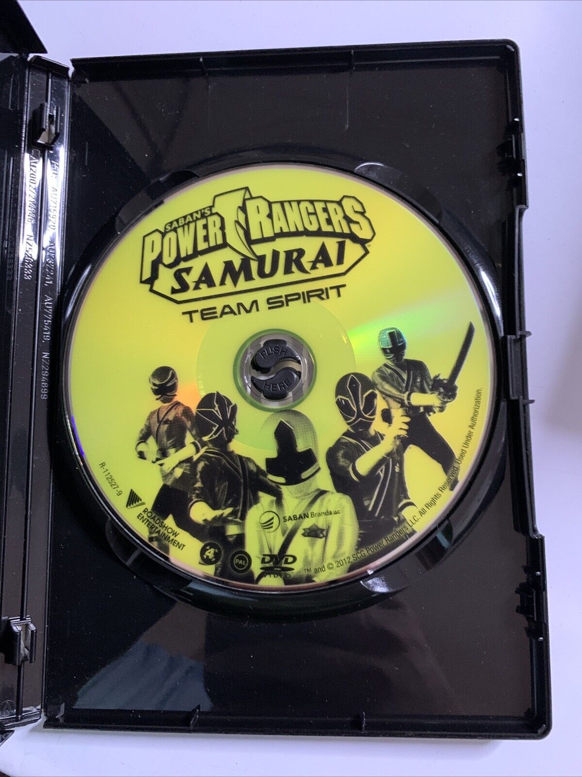 Power Rangers Samurai Team Spirit (DVD, 2011) Region 4