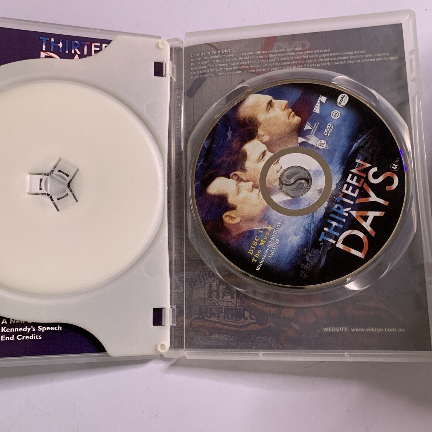 Thirteen Days (DVD, 2000, 2-Disc Set) Dylan Baker, Kevin Costner Region 4