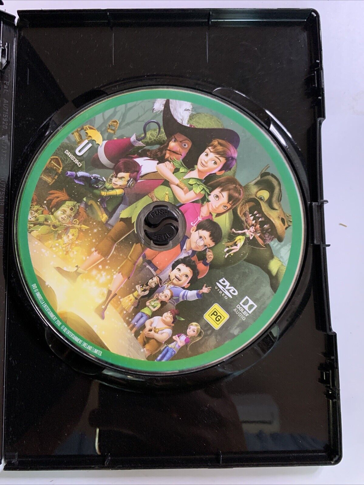 Peter Pan The Quest for the Never Book (DVD, 2018) Region 4