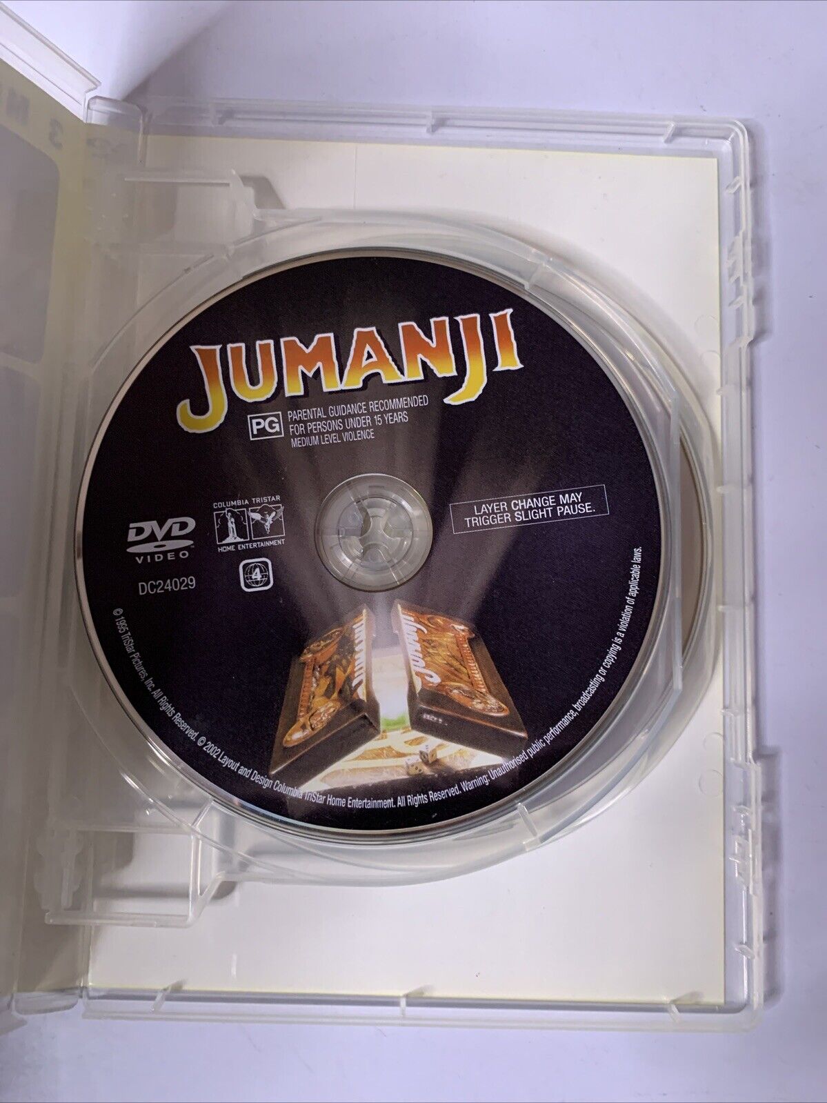 Matilda / Hook / Jumanji (DVD, 1996) Robin Williams Region 4